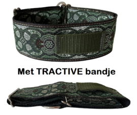 Halfslip Martingales  - groentinten met grijs