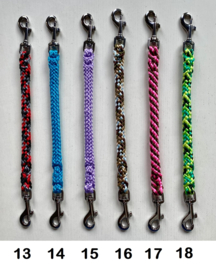 Koppelstukjes tuig-halsband diverse kleuren