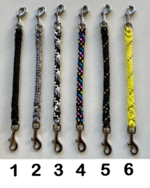 Koppelstukjes tuig-halsband diverse kleuren