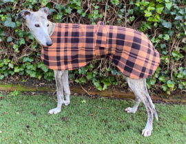 Fleece pyama/jasje - RUIT CAMEL
