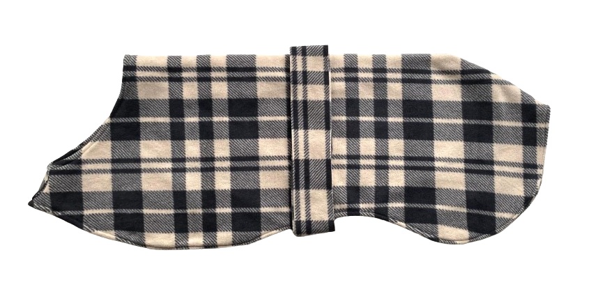 Fleece pyama/jasje - RUIT BEIGE