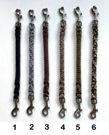 Koppelstukjes tuig-halsband diverse kleuren
