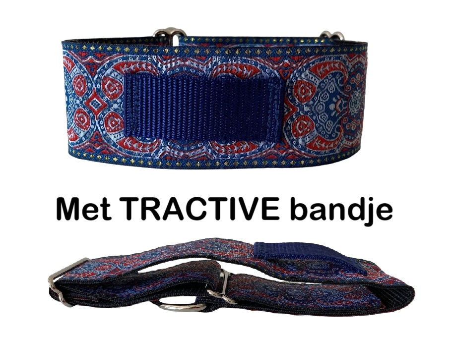 * NIEUW * Halfslip Martingales  - Rood-Blauw motief
