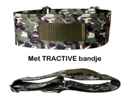 Halfslip Martingales  - camouflage bruin-groen