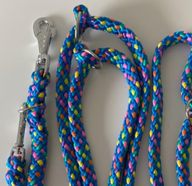 lijnen BLAUW MET NEON