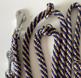 lijnen BLAUW-BEIGE