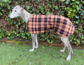 Fleece pyama/jasje - RUIT CAMEL
