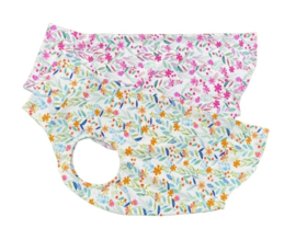 Katoenen shirtje VELDBLOEMETJES ROZE