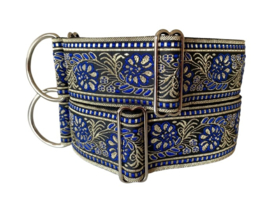 Halfslip Martingales  -Kobaltblauw met goud