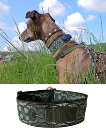 Halfslip Martingales  - roodbruin motief