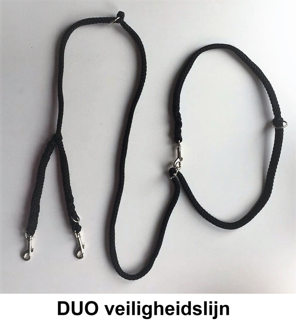 XL-lijn 275  cm ZWART  veiligheidslijn