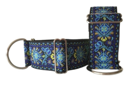 Halfslip Martingales  -blauw motief