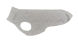 Zomerjumper streepjes grijs-wit