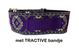 Halfslip Martingales  - motief met paars