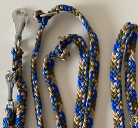 lijnen CAMOUFLAGE MET BLAUW