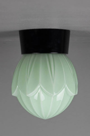 Plafonnière Bakeliet Tulp Groen
