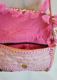 Boho Tasje - Roze