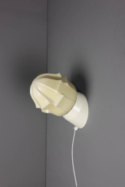Wandlamp Bakeliet Dragon Geel met snoer