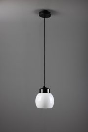 Hanglamp Thabur bakeliet Bol Knop Wit