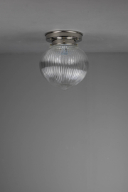 Plafondlamp Ribbelbol prismatic