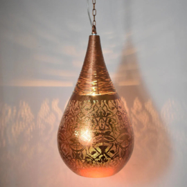 Hanglamp Druppel Filigrain Koper Small/Large
