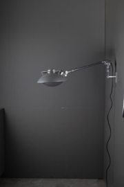 Solere wandlamp hamerslag grijs