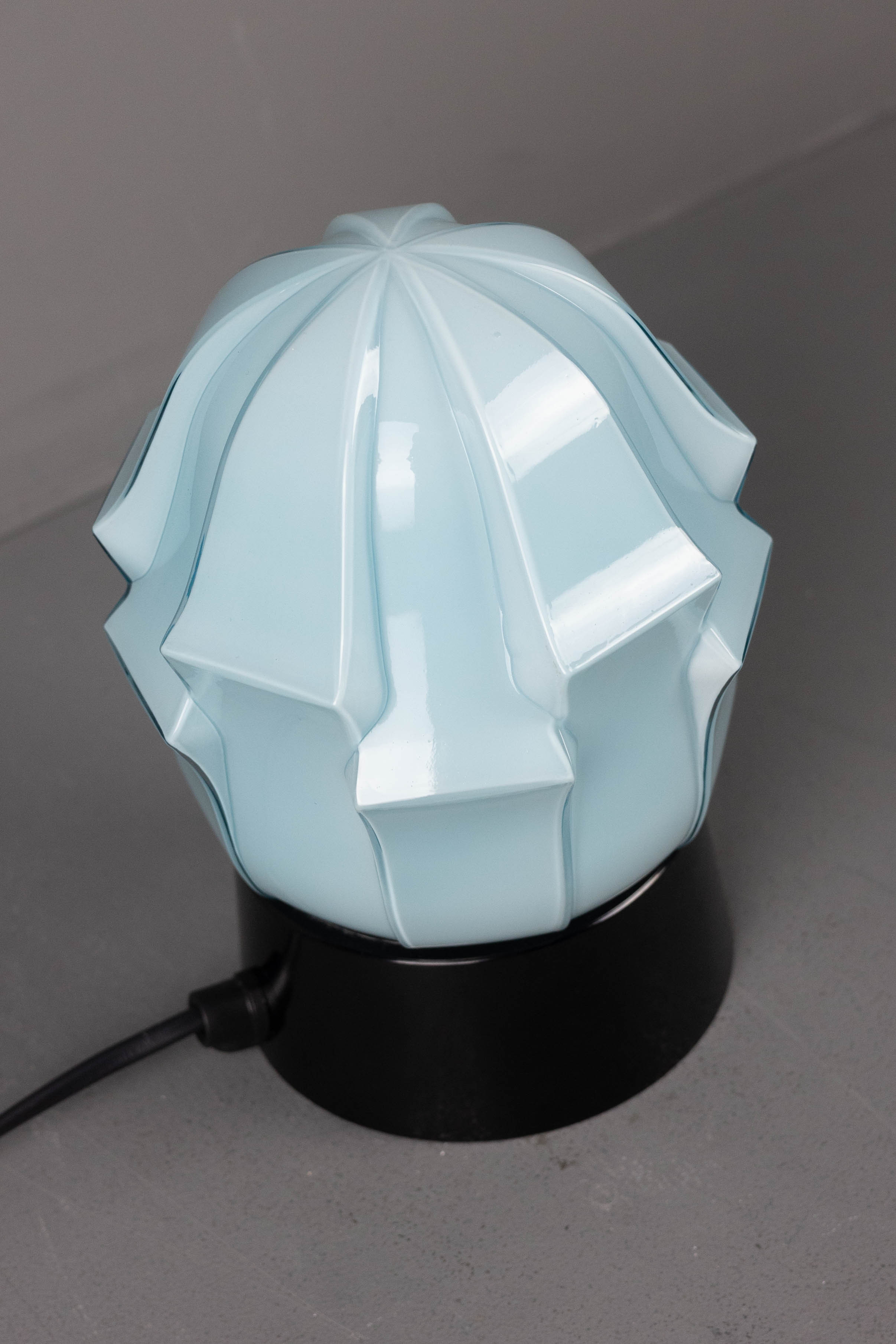 Tafellamp Bakeliet Dragon Blauw