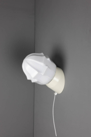 Wandlamp Bakeliet Dragon Wit met snoer