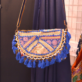 Boho Tasje - Blauw