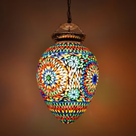 Mozaieklamp Papaja Multicolour