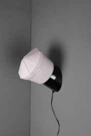 Wandlamp Bakeliet Deco Roze met snoer