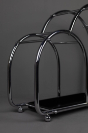 Paraplu standaard chroom - zwart