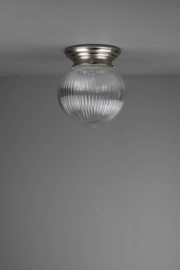 Plafondlamp Ribbelbol prismatic
