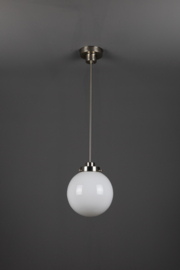 Hanglamp Bol strak opaal Ø 15 t/m 50