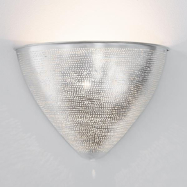 Boho wandlamp Filisky zilver