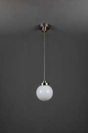 Hanglamp Bol strak opaal Ø 15 t/m 50