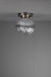Plafondlamp Ribbelbol prismatic