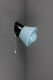 Wandlamp Bakeliet Trekkoord Komeet Blauw