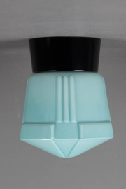 Plafonnière Bakeliet Deco Blauw