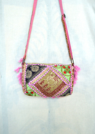 Boho Tasje - Roze