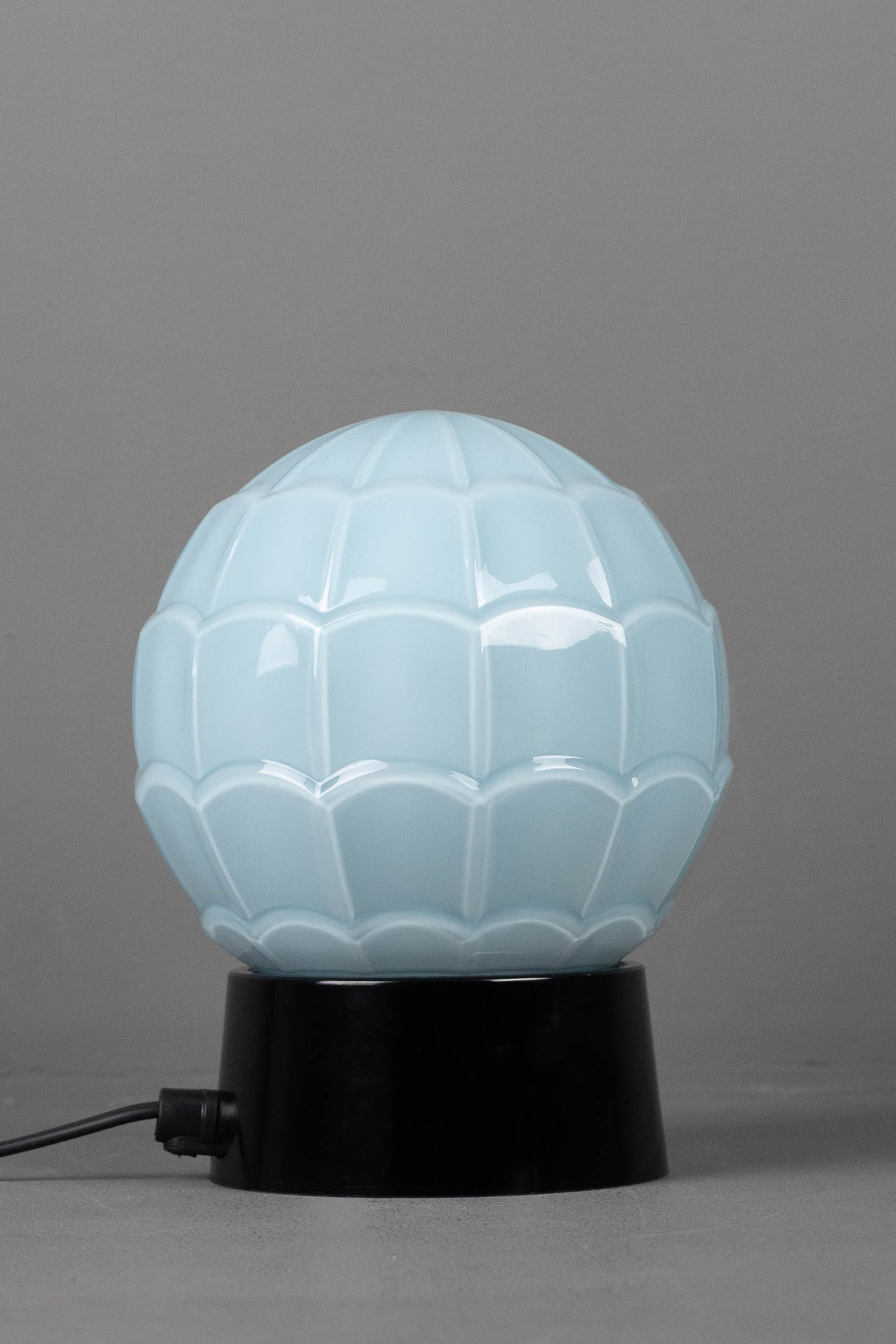 Tafellamp Bakeliet Artisjok Blauw