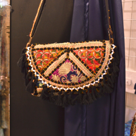 Boho Tasje - Zwart-goud