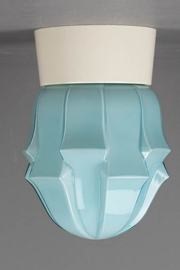 Plafonnière Bakeliet Dragon Blauw
