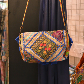 Boho Tasje - Blauw