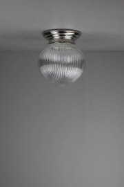 Plafondlamp Ribbelbol prismatic