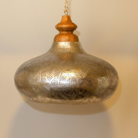 Hanglamp filigrain zilver/zilver