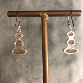 Oorbellen Zilver Citrien