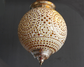 Hanglamp mozaiek Bruin-Beige Ø 25