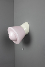 Wandlamp Bakeliet Trekkoord Komeet Roze