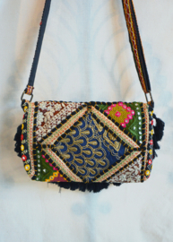 Boho Tasje - Zwart-goud